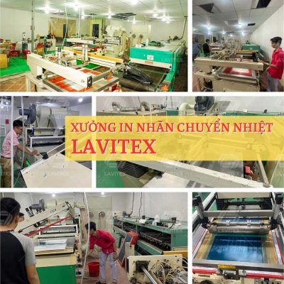Xưởng sản xuất tem ép nhiệt Lavitex