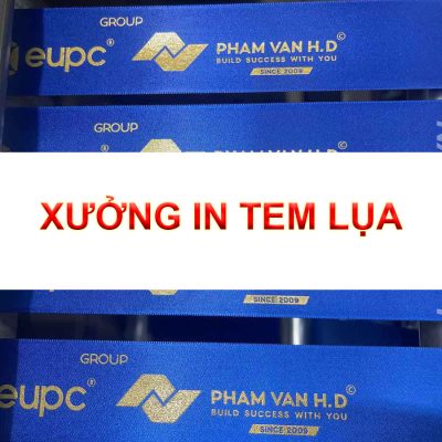 Xưởng in tem lụa Binh Dương